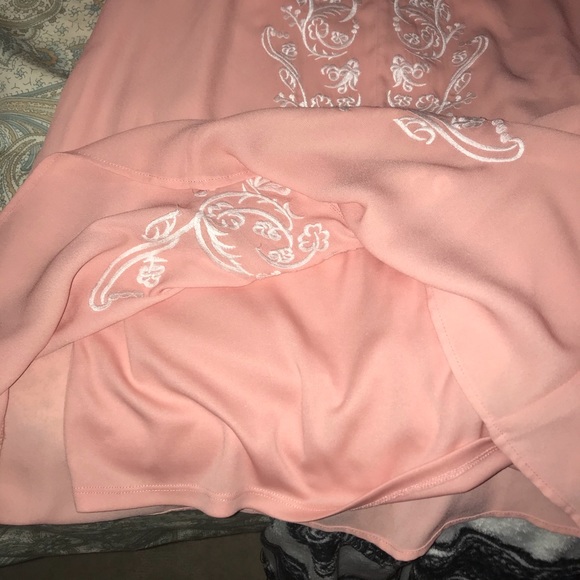 Small Brigitte Bailey Pink/Cream Dress. Never Worn - Picture 4 of 7